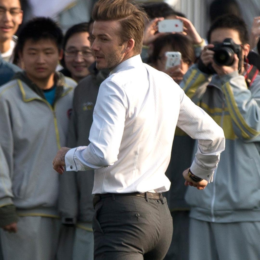 Дэвид Бекхэм butt